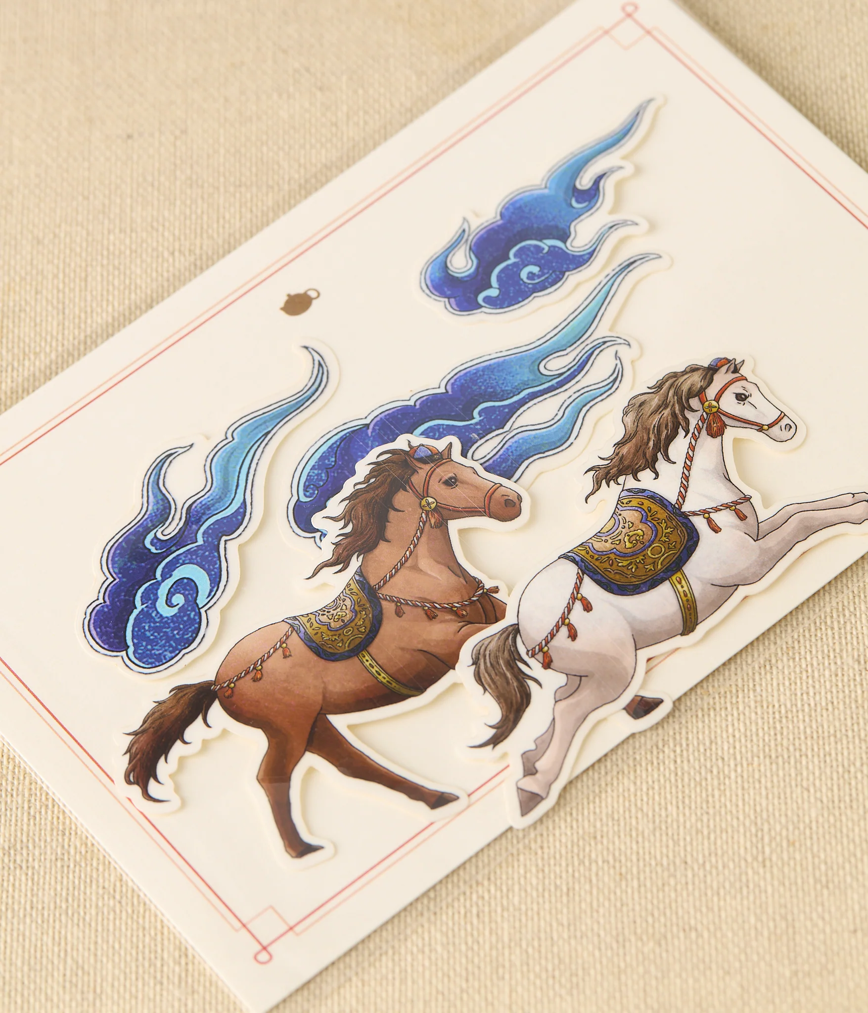 Lunar New Year Horse Stickers